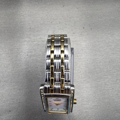 Citizen Watch Women 19mm MOP Dial Two Tone Gemmed 5920-S063883 New Battery VTG4