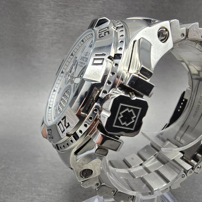Invicta Excursion Chronograph Dive Watch Men 51mm Silver Dial Steel New Battery2
