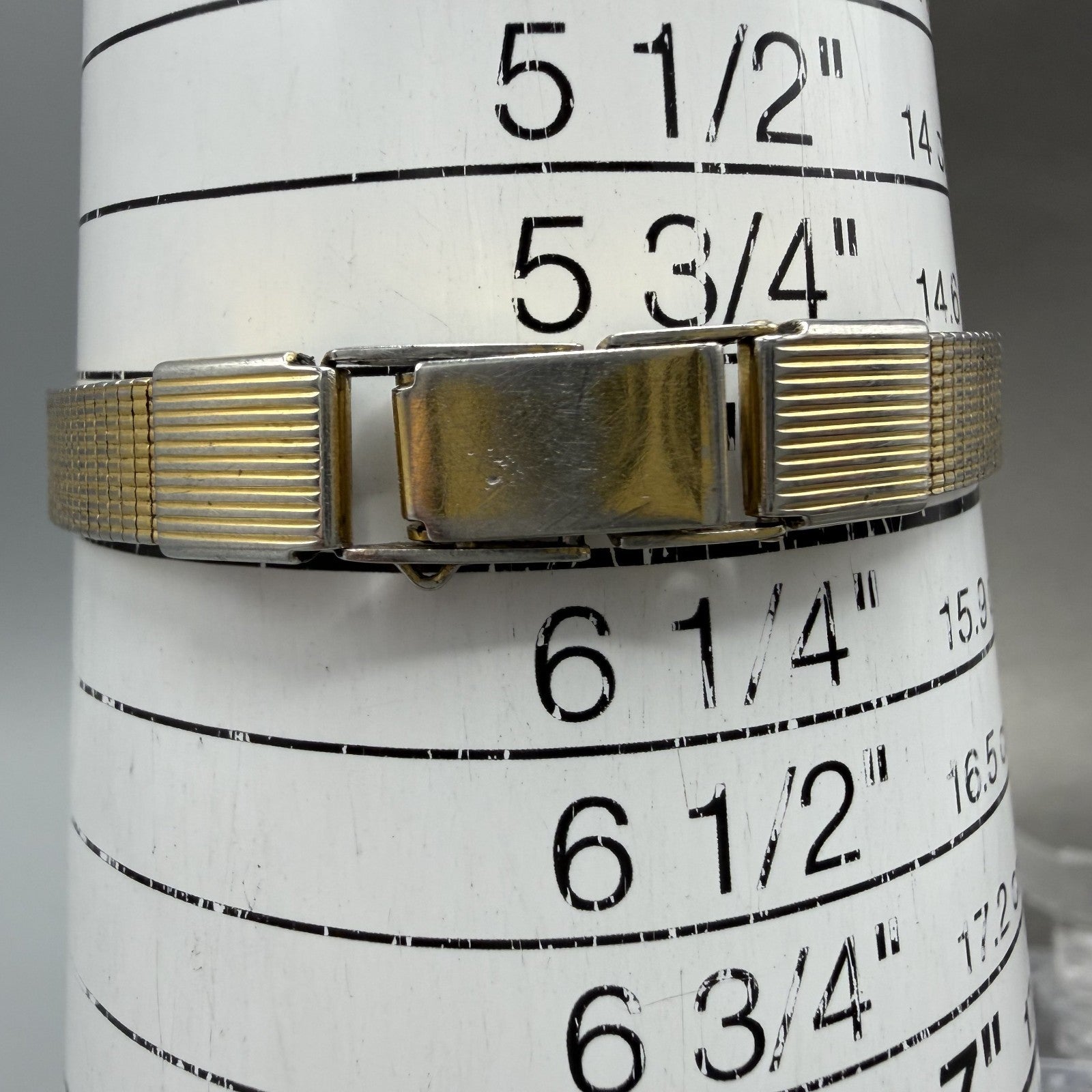 Seiko Tank Watch Women 17mm Champagne Dial Gold Tone 5420-5319 New Battery10