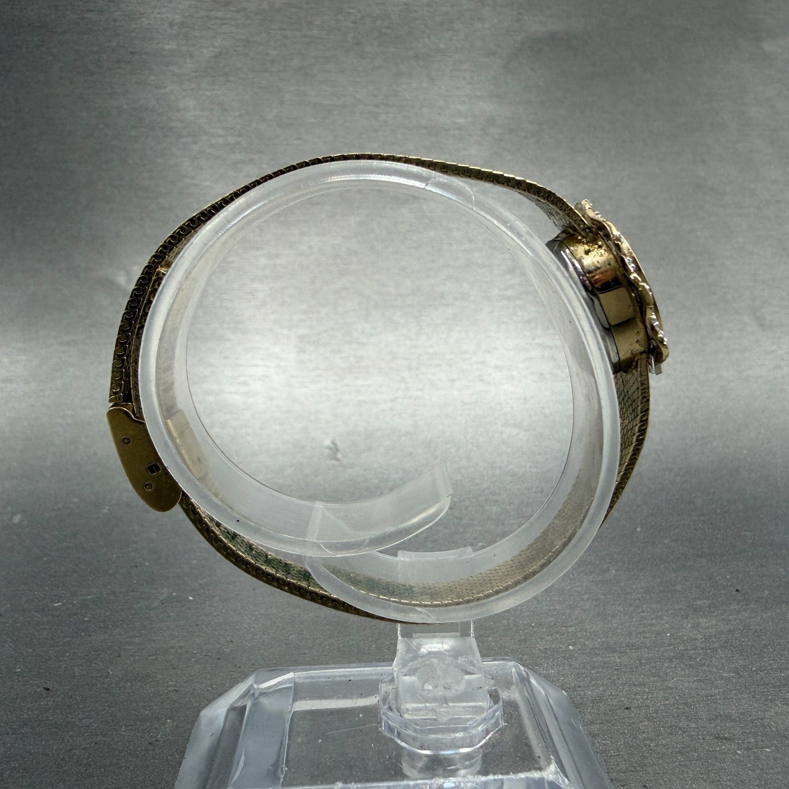 Armitron Deaville Watch Women 19mm Champagne Dial Gold Tone Oval New Battery8