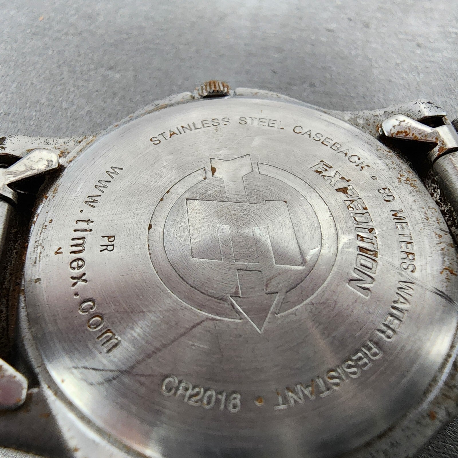 Timex Expedition Watch Men 38mm Blue Dial Silver Tone Date READ!!!!! New Battery9