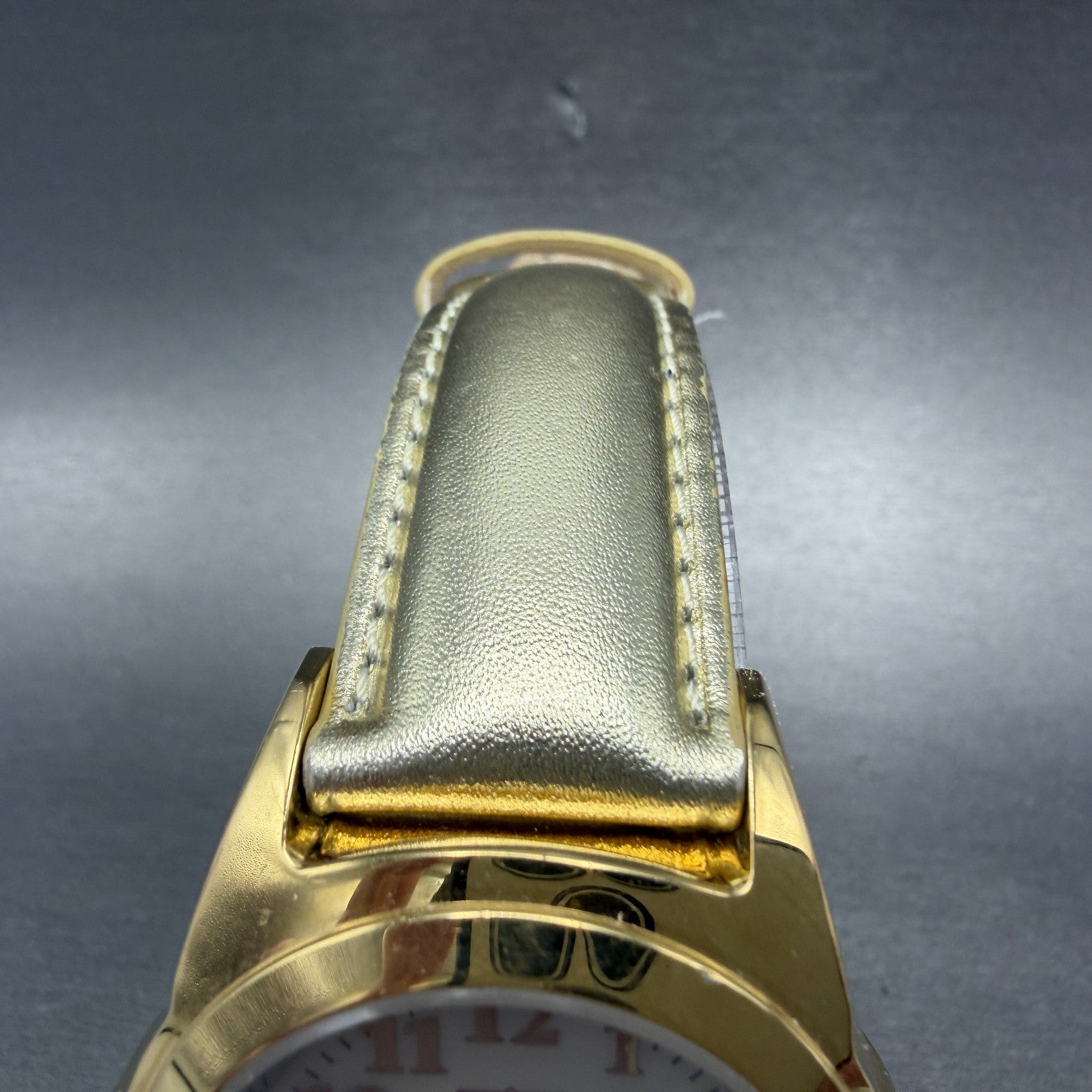 Invitca Baby Lupah Diver Watch Women 38mm MOP Dial Gold Tone Round 5068 New Batt4