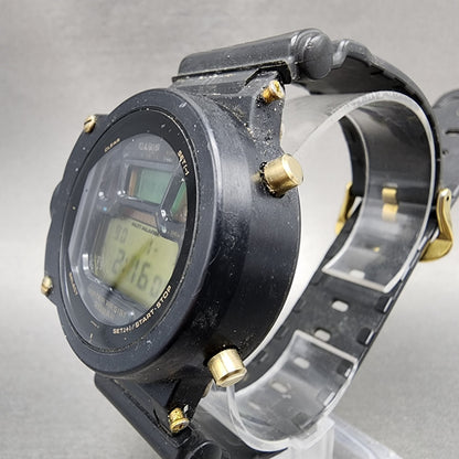 Casio GShock DW6700 Watch Men 46mm Digital Black Alarm Chrono New Battery AB122