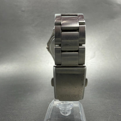 Casio Watch Men 35mm White Dial Silver Tone Daydate MTP-1240DJ New Battery7