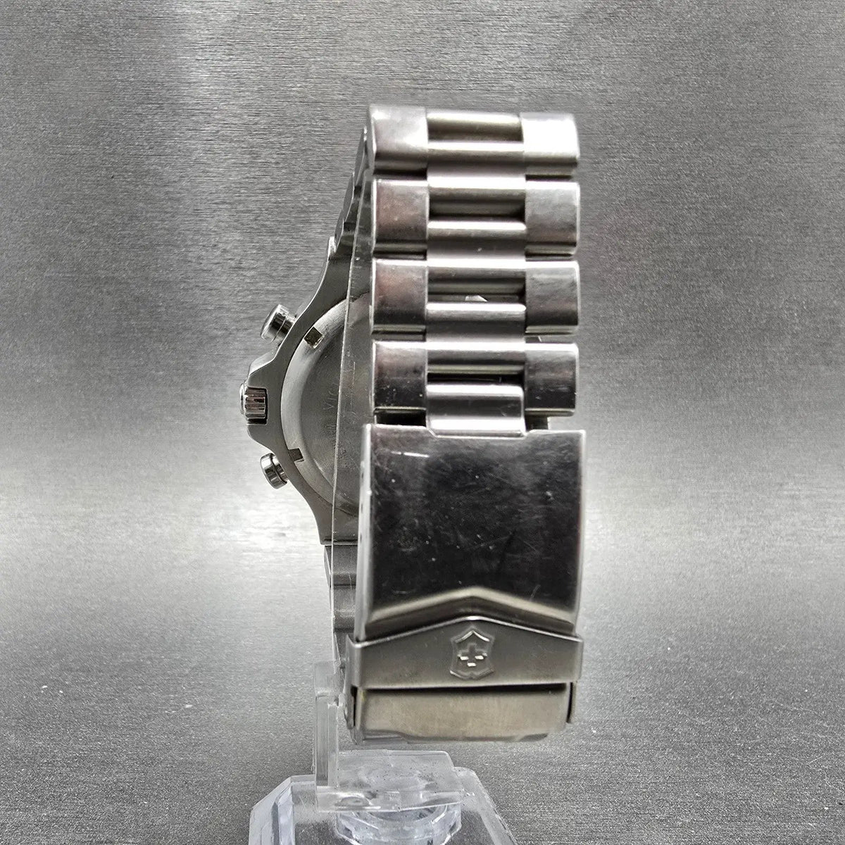Victorinox Swiss Army Summit XLT Chrono Watch Men 41mm Black Dial steel Date7