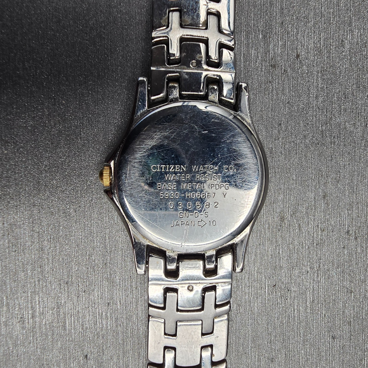 Citizen Elegance Watch Women 24mm White Dial Two Tone Round 5930-H06867 New Batt10