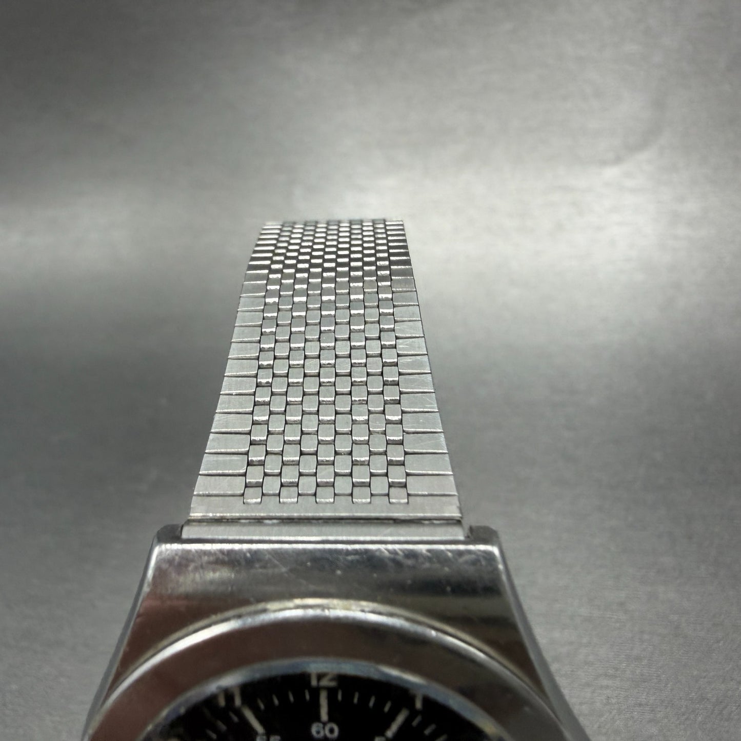 Citizen CQ Watch Men 36mm Black Dial Silver Tone Round 4-731689 New Battery4