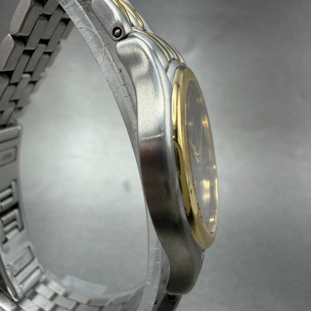 Movado Museum Watch Women 28mm Black Dial Two Tone Round 81-E4-0823 New Batteryr3
