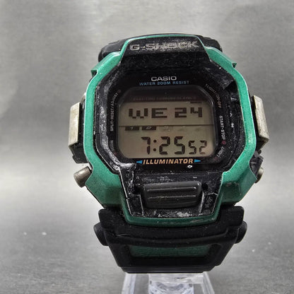 Casio G-Shock DW-8150 Watch Men 47mm Black Green Slot Machine Alarm New Battery5