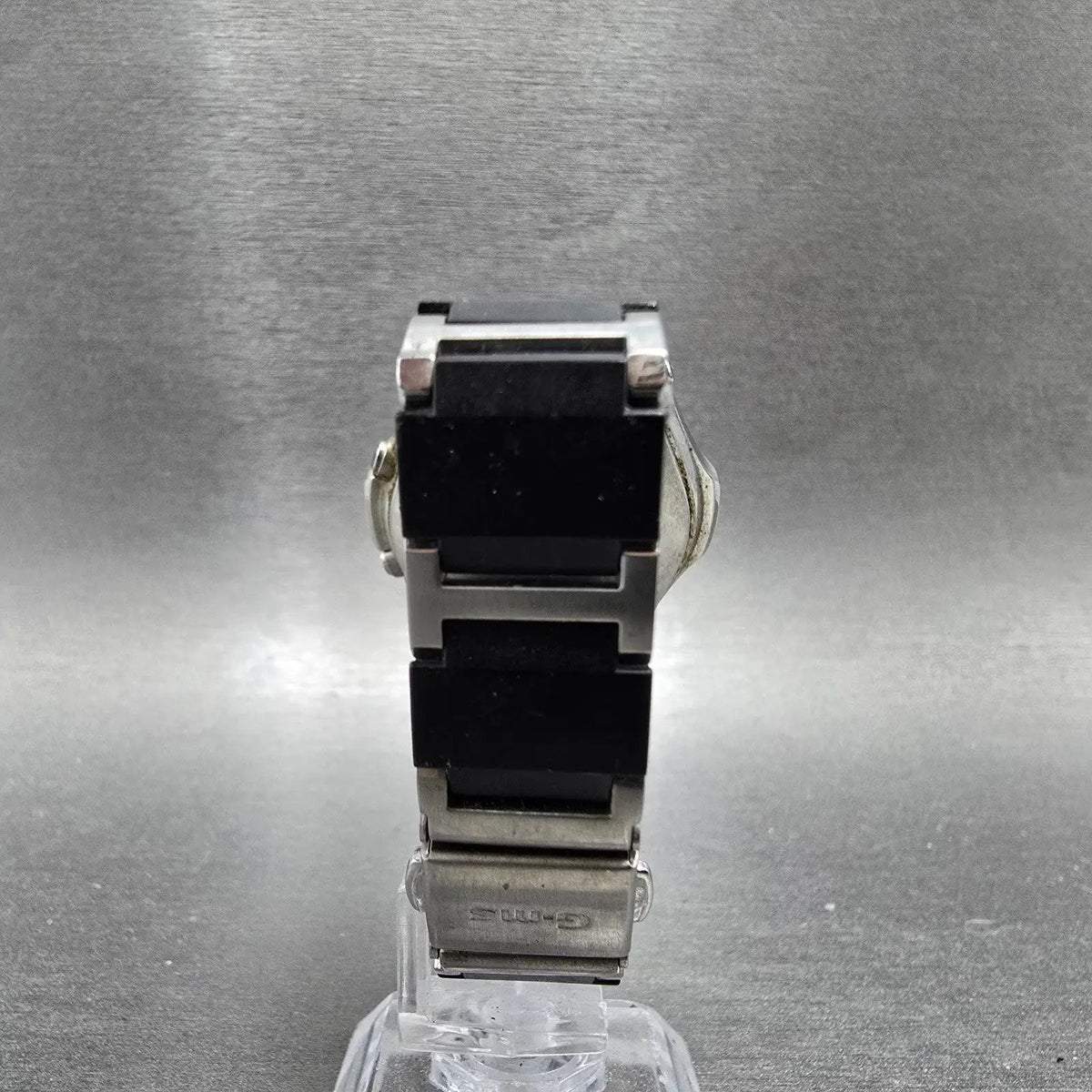 Casio Baby-G MSG-1500 Watch Women 35mm Black Dial Black Silver Round Works9