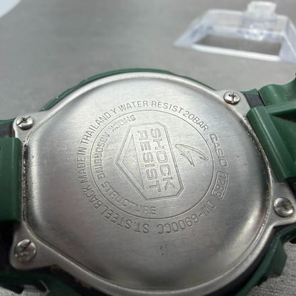 Casio G-Shock DW-6900CC Watch Men 50mm Digital LCD Green  Alarm Chrono New Batte15