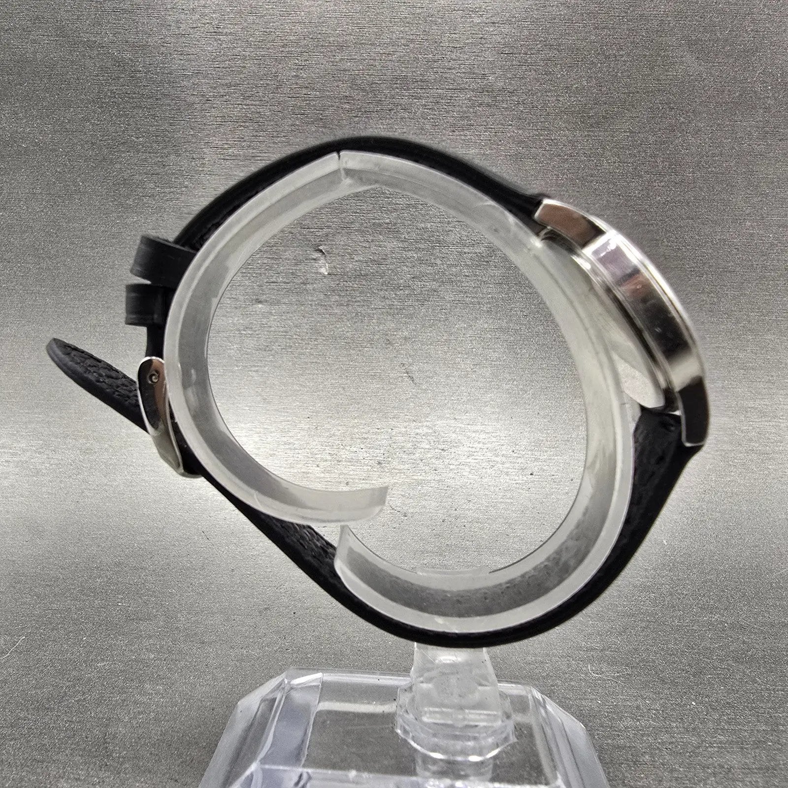 Movado Museum Watch Women 27mm Black Dial Silver Tone MO.01.3.14.600L NewBattery8