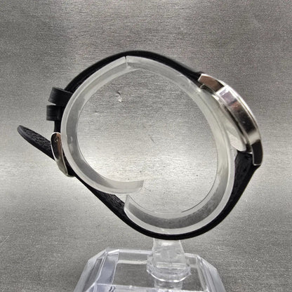 Movado Museum Watch Women 27mm Black Dial Silver Tone MO.01.3.14.600L NewBattery8