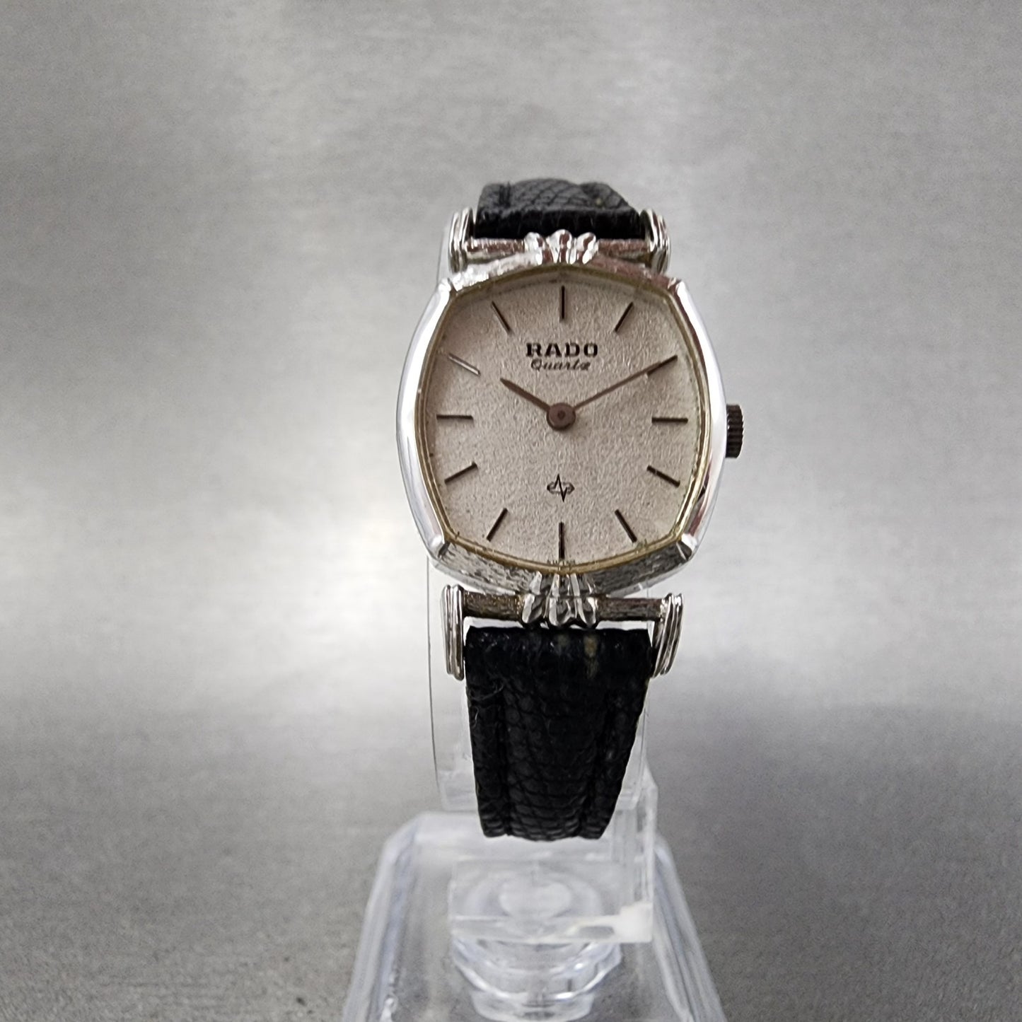 Rado Watch Women 20mm Silver Dial Silver Tone Round New Battery5