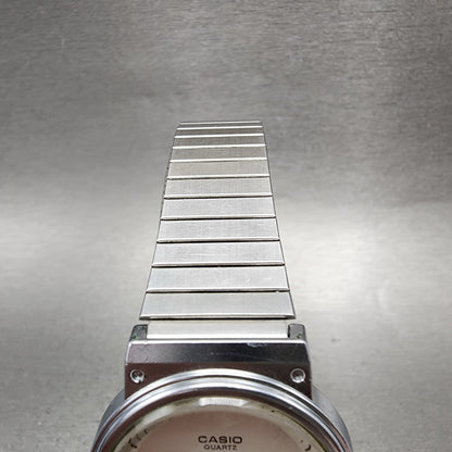 Casio MQ331 Watch Men 32mm Silver Dial Silver Tone Round New Battery Vintage4