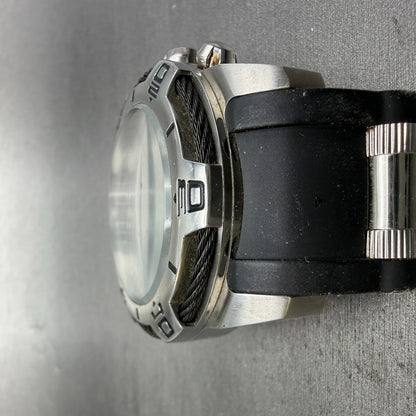 Invicta Bolt Chronograph Watch Men 50mm Black Dial Steel Date 24215 New Battery6