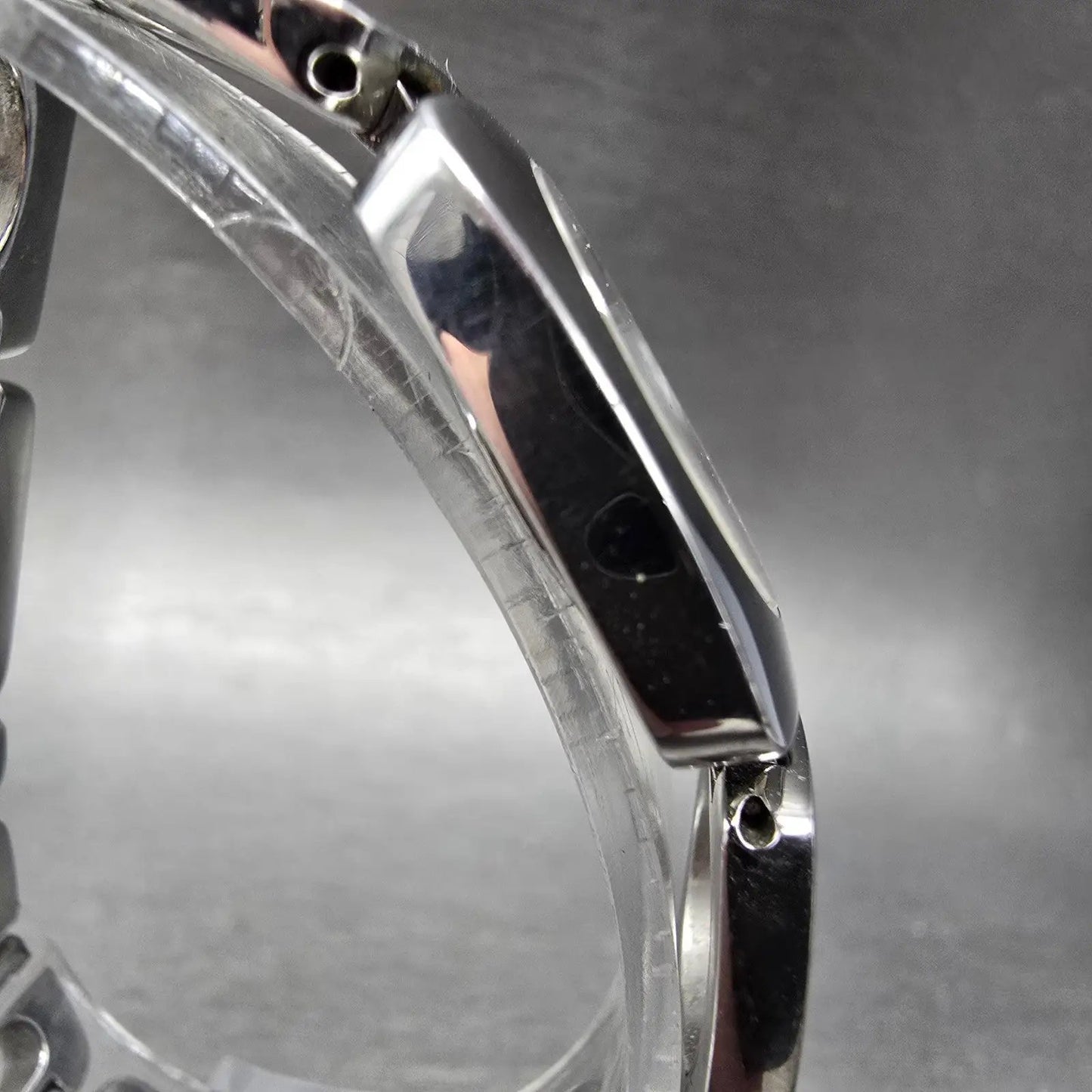 Movado Dolca Watch Women 24mm Silver Dial Silver Tone Square 84 A1 1310 New Batt3