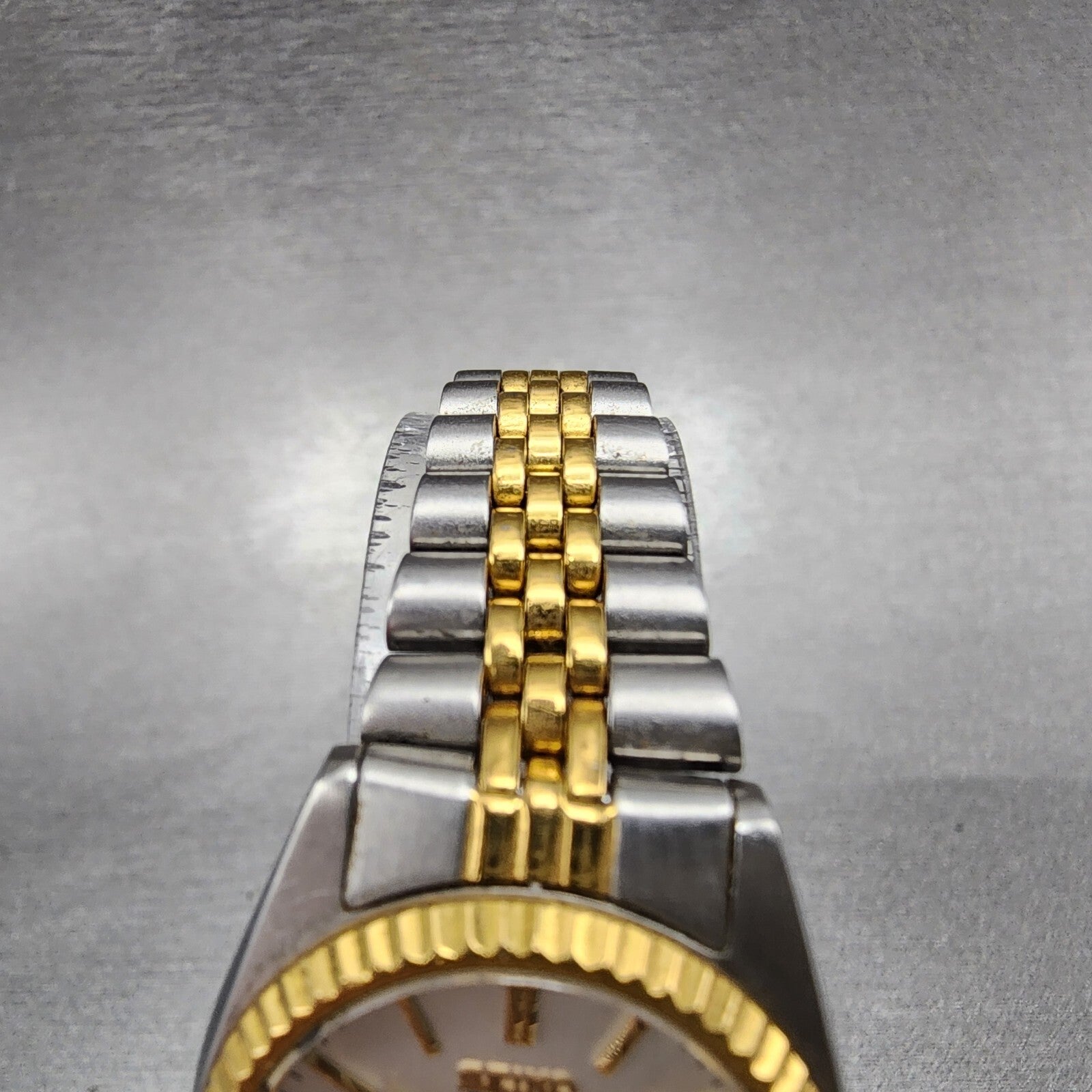 Seiko Watch Women 24mm White Dial Two Tone Daydate Round 7N830041 New Battery4