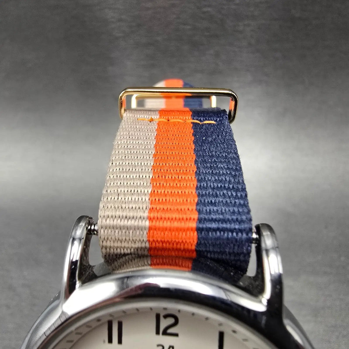 Timex Weekender Watch Men 38mm White Dial Silver Round New Battery TW2R104004