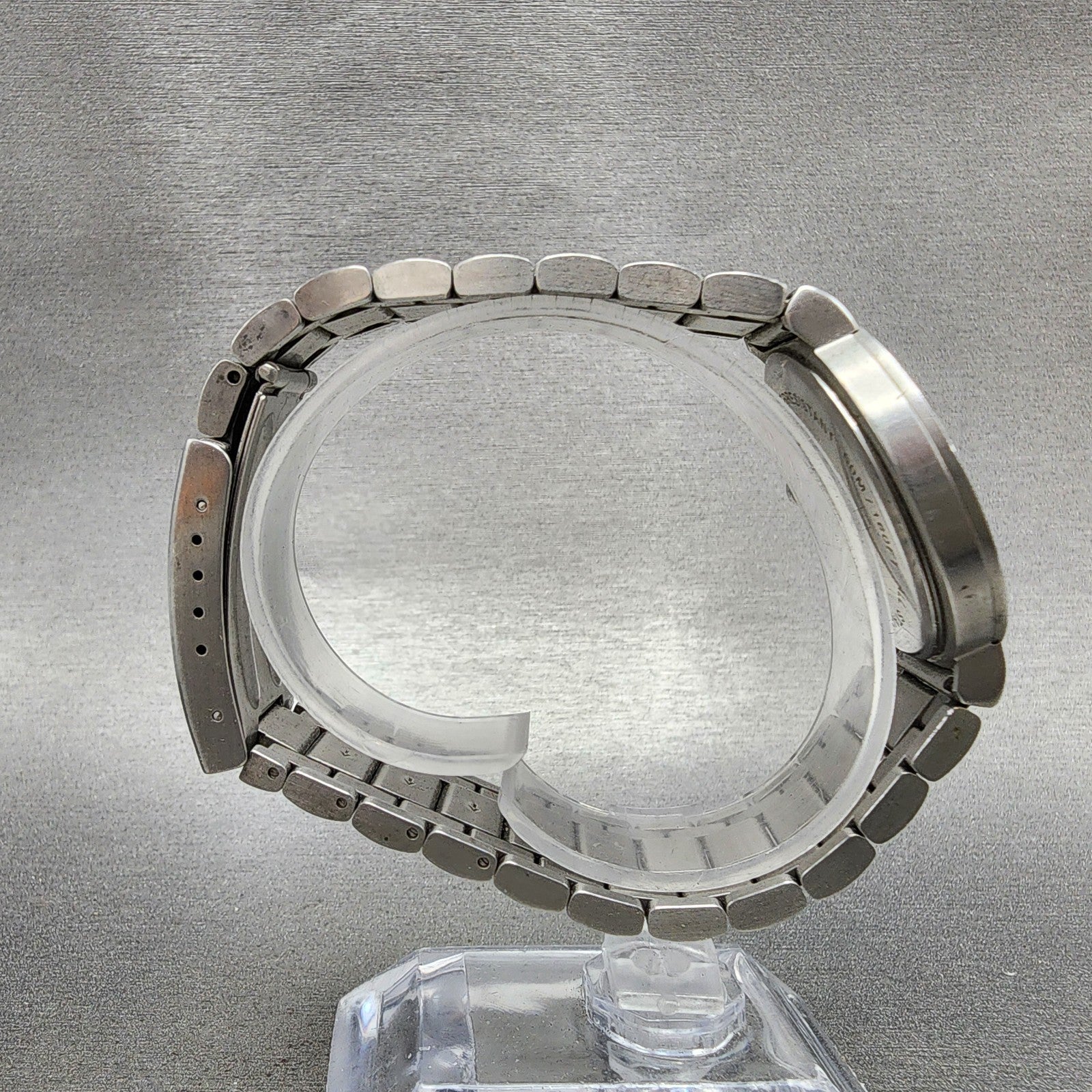 Calvin Klein Watch Men 34mm Gray Dial Stainless Steel Date Round New Battery8