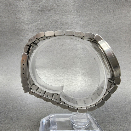 Calvin Klein Watch Men 34mm Gray Dial Stainless Steel Date Round New Battery8