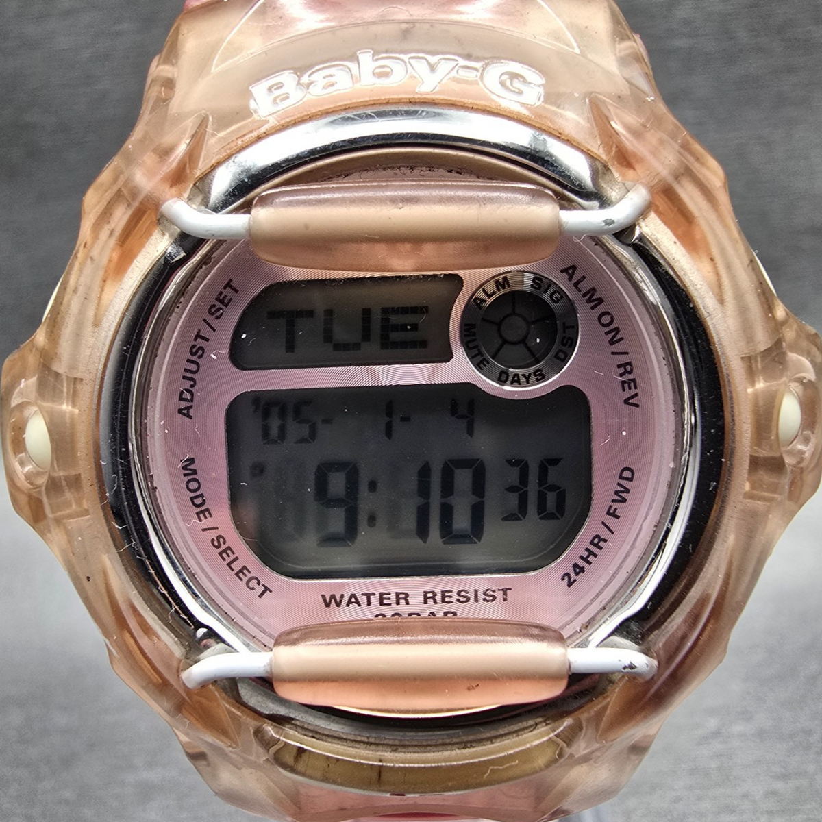 Casio Baby-G BG-169R Watch Women 43mm Pink Chronograph Alarm Digital New Battery1