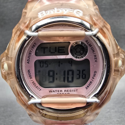 Casio Baby-G BG-169R Watch Women 43mm Pink Chronograph Alarm Digital New Battery1