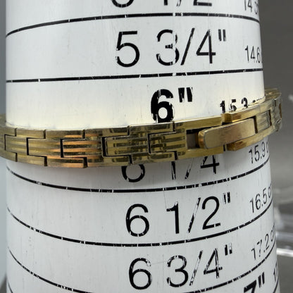 Seiko Solar Watch Women 15mm Silver Dial Gold Tone Manual Wind 107001 Runs VTG9