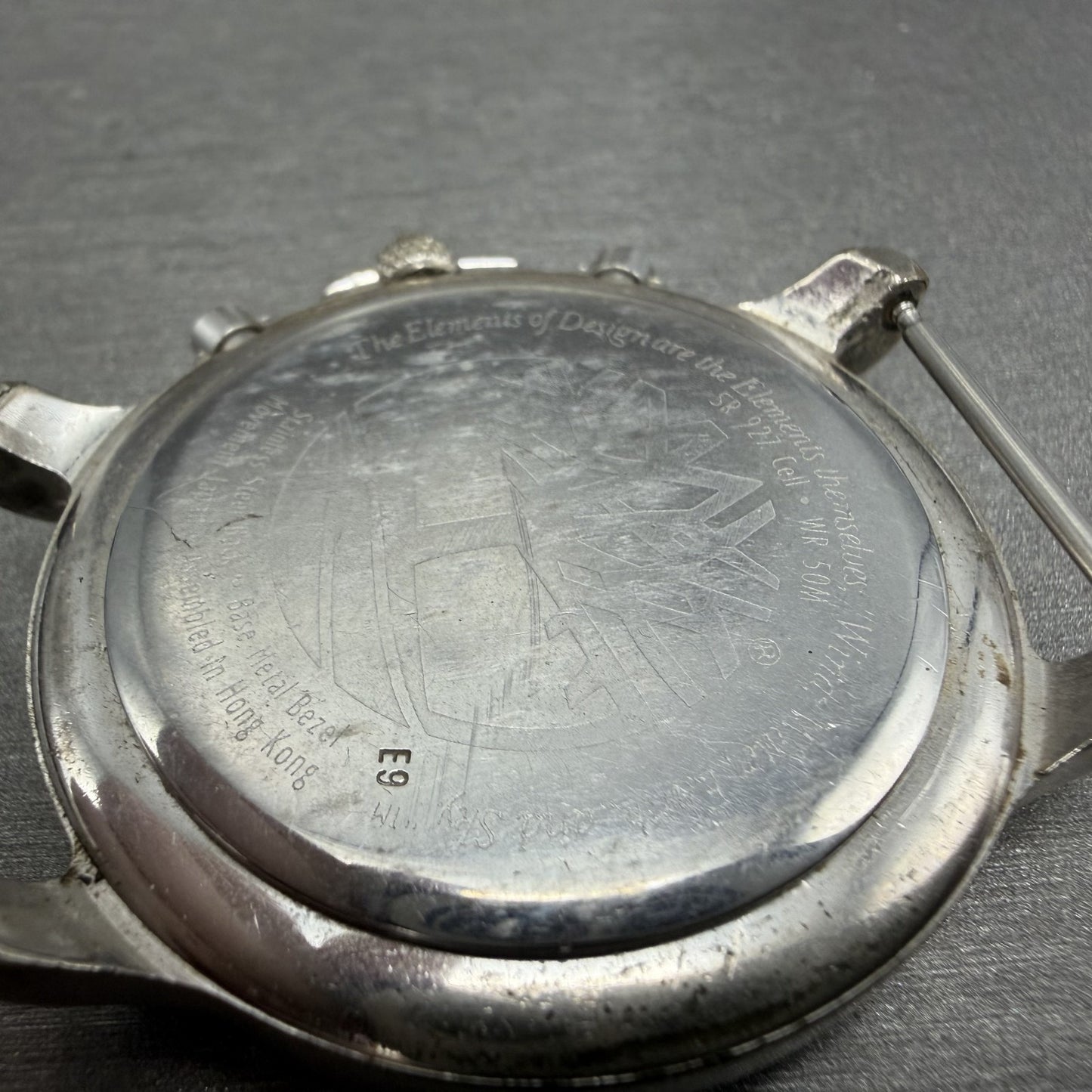 Timberland Chronograph Watch Men 41mm Gray Dial Silver Tone Round New Battery6