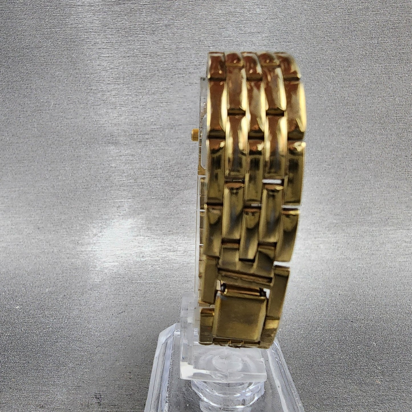 Citizen Tank Watch Women 14mm Champagne Dial Gold Tone 5421S27239 New Battery7