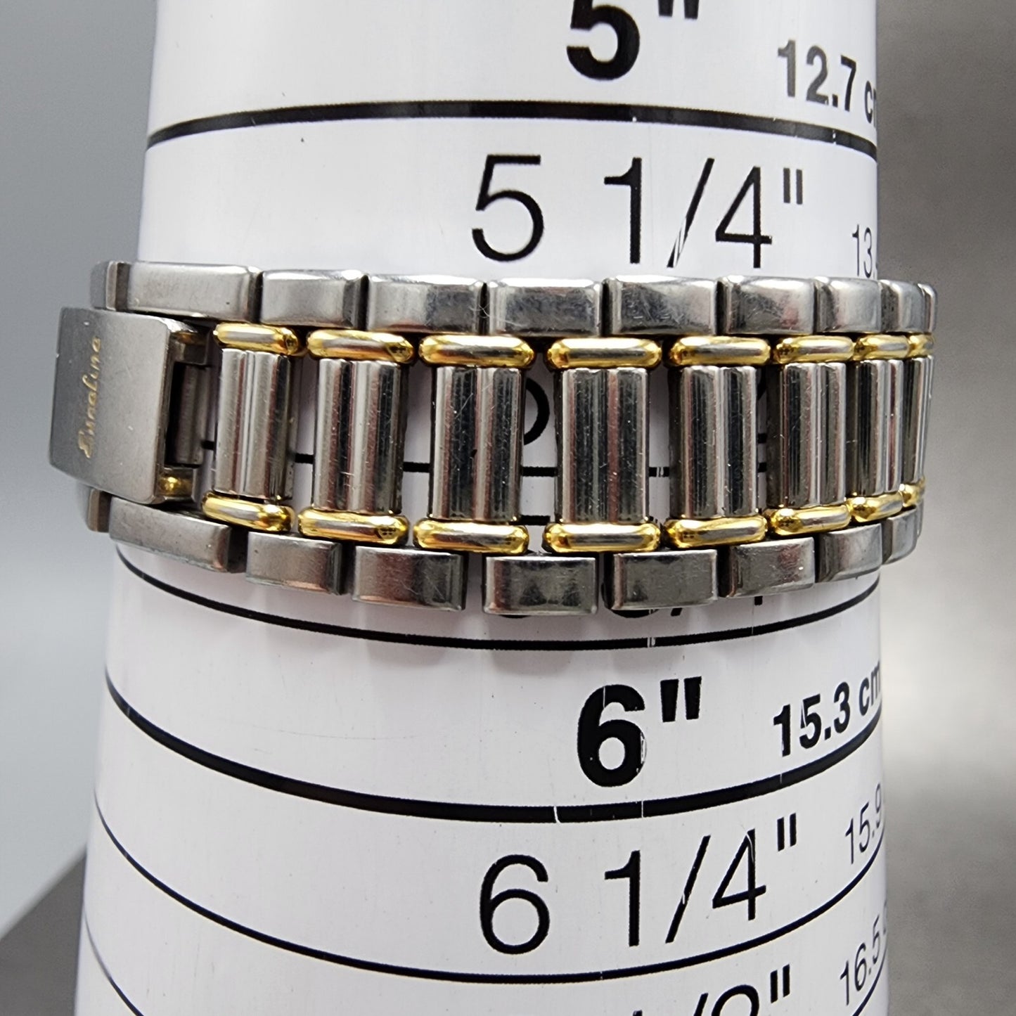 Seiko Exceline Watch Women 23mm White Dial Two Tone 12210190 New Battery10