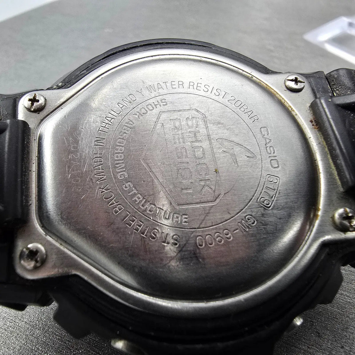 Casio G-Shock GW-6900 Watch Men 51mm Black Alarm Chrono Solar Multi Band 6 PARTS10