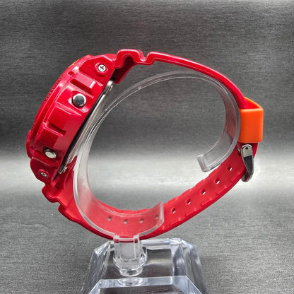 Casio G-Shock DW-6900CB Watch Men 50mm Orange Red Chrono Alarm New Battery JP6
