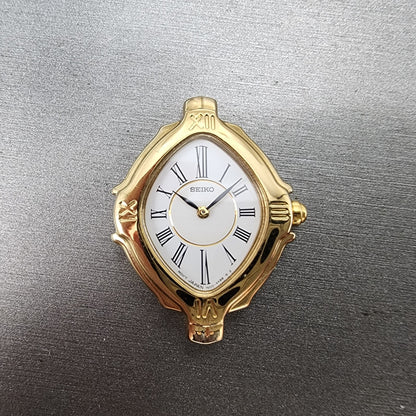 Seiko Watch Women 19mm White Dial Gold Tone 1N00 4K88 SXJR48 SAMPLE NO MOVEMENT0
