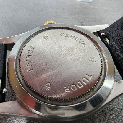 Tudor Prince Date Day Watch Men 36mm Silver Dial Two Tone  Automatic 7621311
