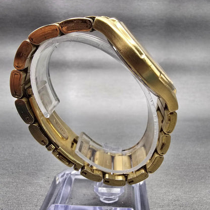 Citizen Watch Men 36mm Champagne Dial Gold Tone Daydate 2500-S99937 New Battery8