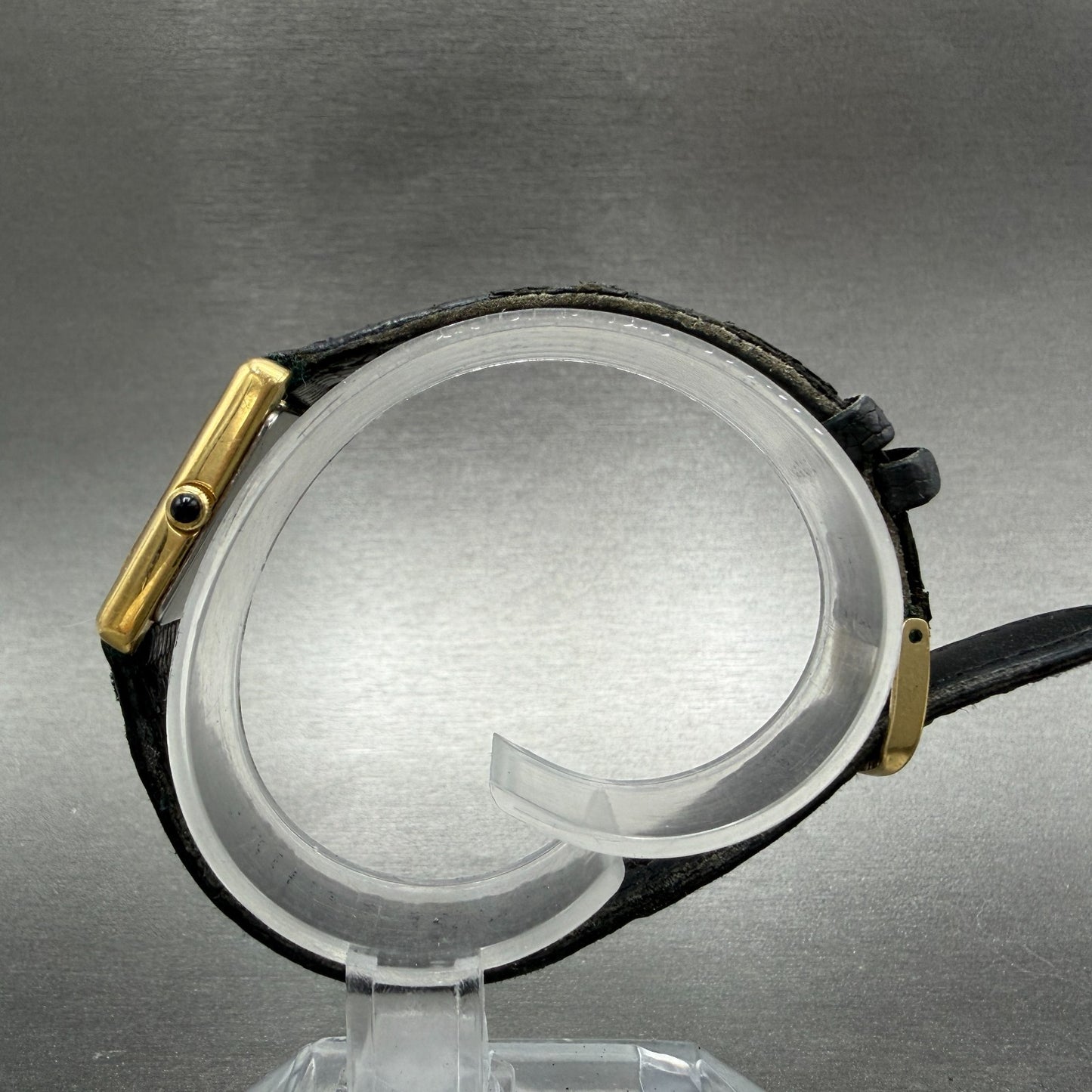 Seiko Tank watch Women 18mm White Dial Gold Tone Rectangle 2Y00-5470 New Battery6