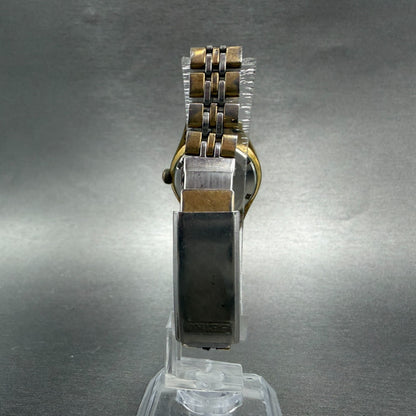 Seiko Automatic Watch Women 25mm Champagne Dial Gold Tone Date 2205-0691 PARTS8