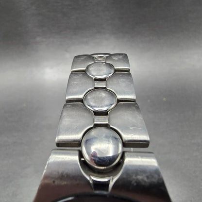 Fossil Arkitekt Watch Men 35mm Gray Dial Silver Tone Round FS-2696 New Battery4