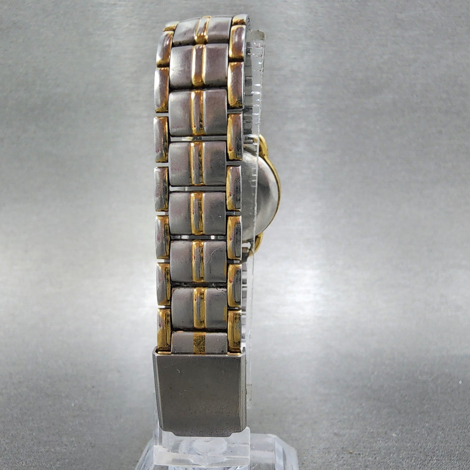 Breil Watch Women 26mm Gold Dial Two Tone Small Seconds Round New Battery7
