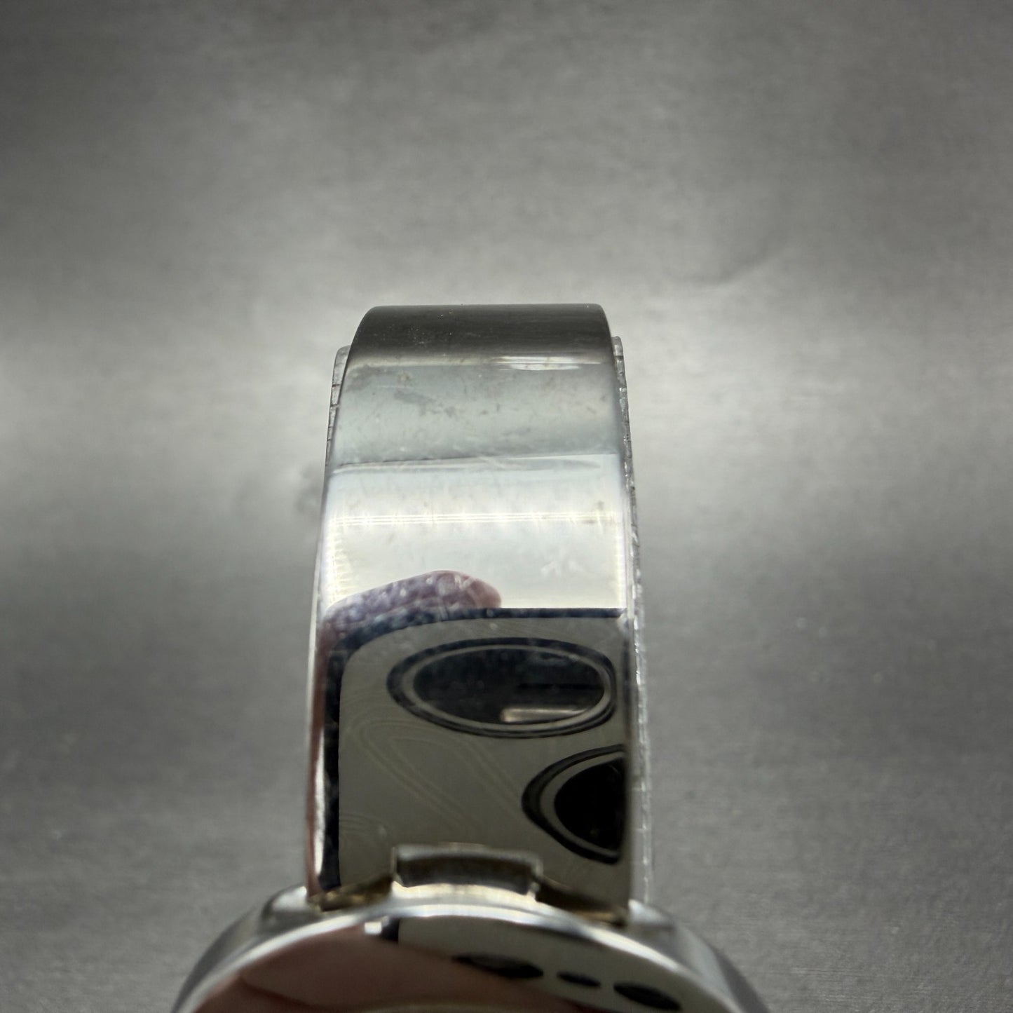 Gucci 6700L Watch Women 26mm Silver Dial Steel Case Round Bangle New Batt Mirror4