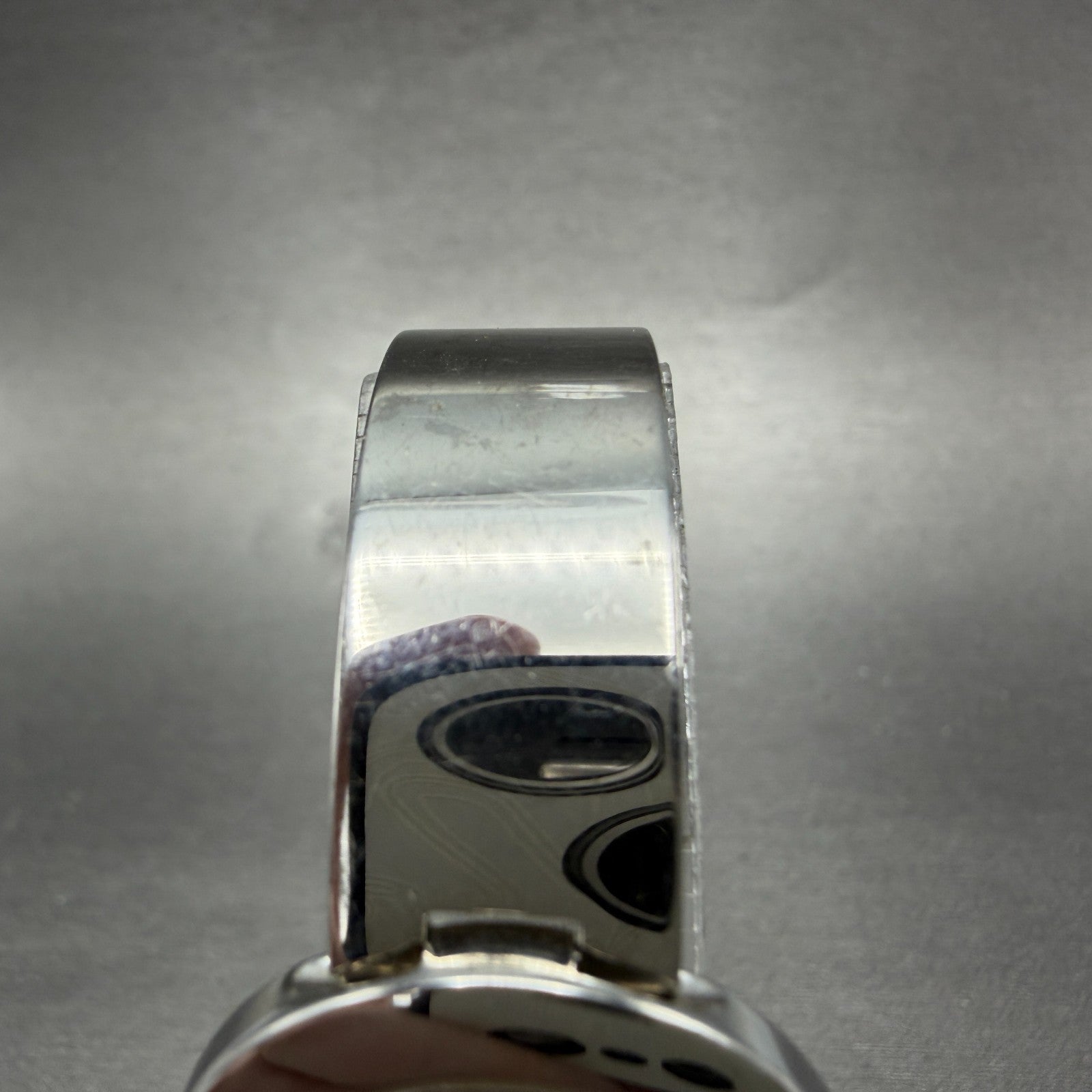 Gucci 6700L Watch Women 26mm Silver Dial Steel Case Round Bangle New Batt Mirror4