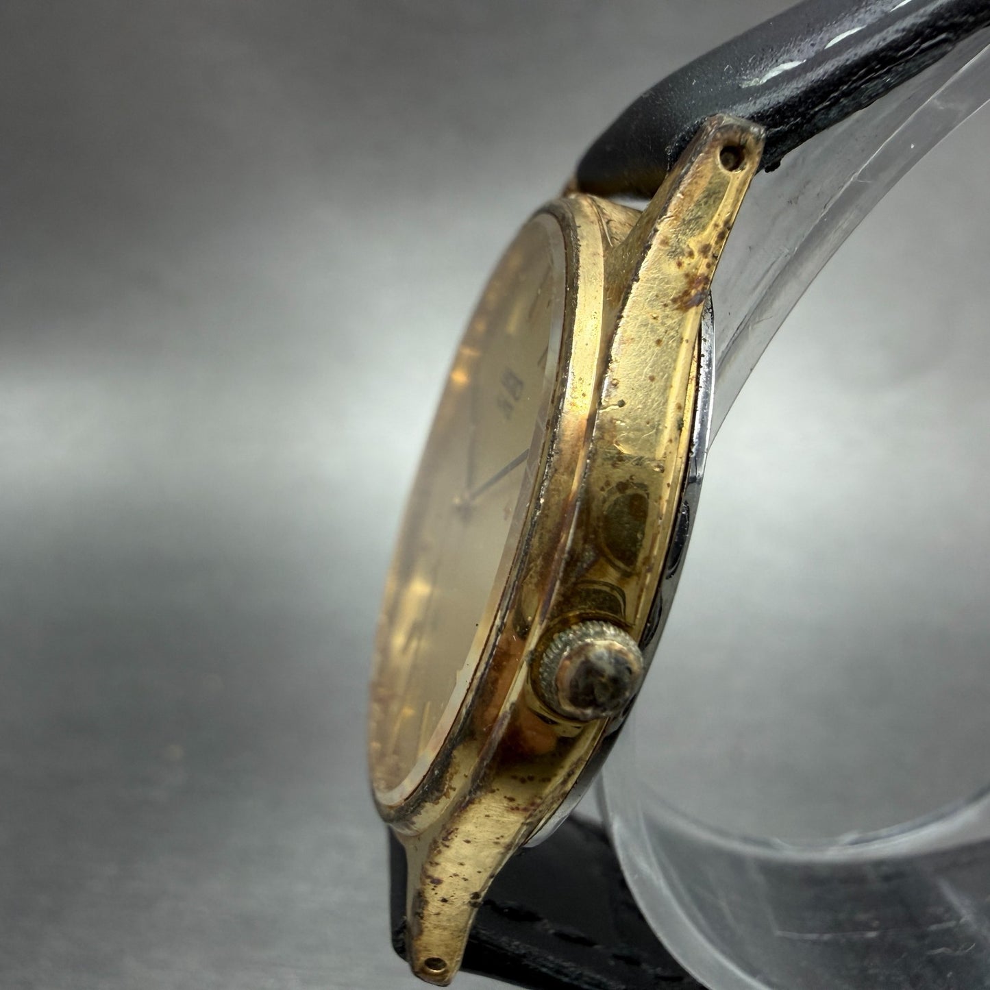 Seiko Watch Unisex 32mm Champagne Dial Gold Tone Round 2621-0150 New Battery3