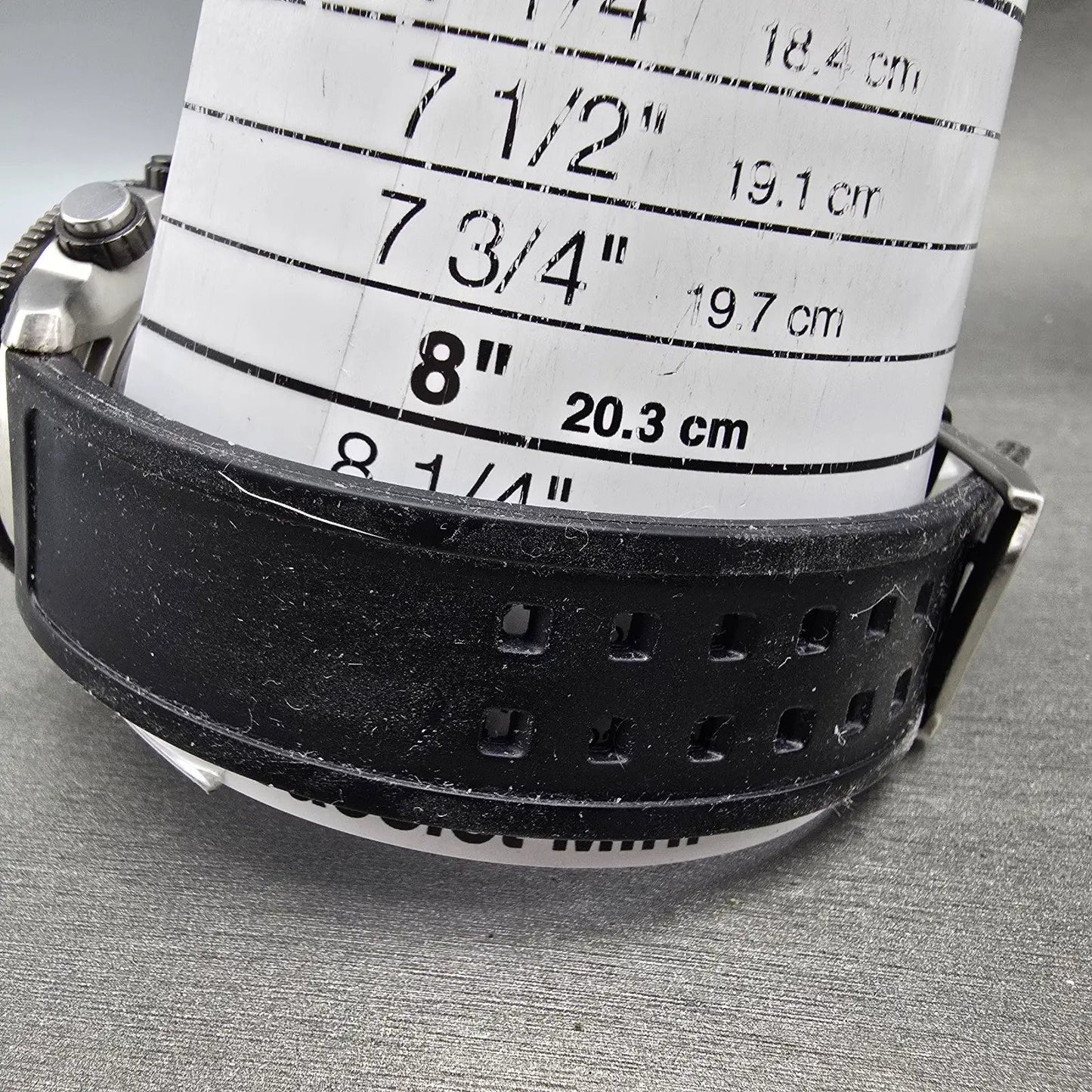 Citizen Promaster Chronograph Watch Men 44mm Black Dial Steel BJ2128-05E Runs11