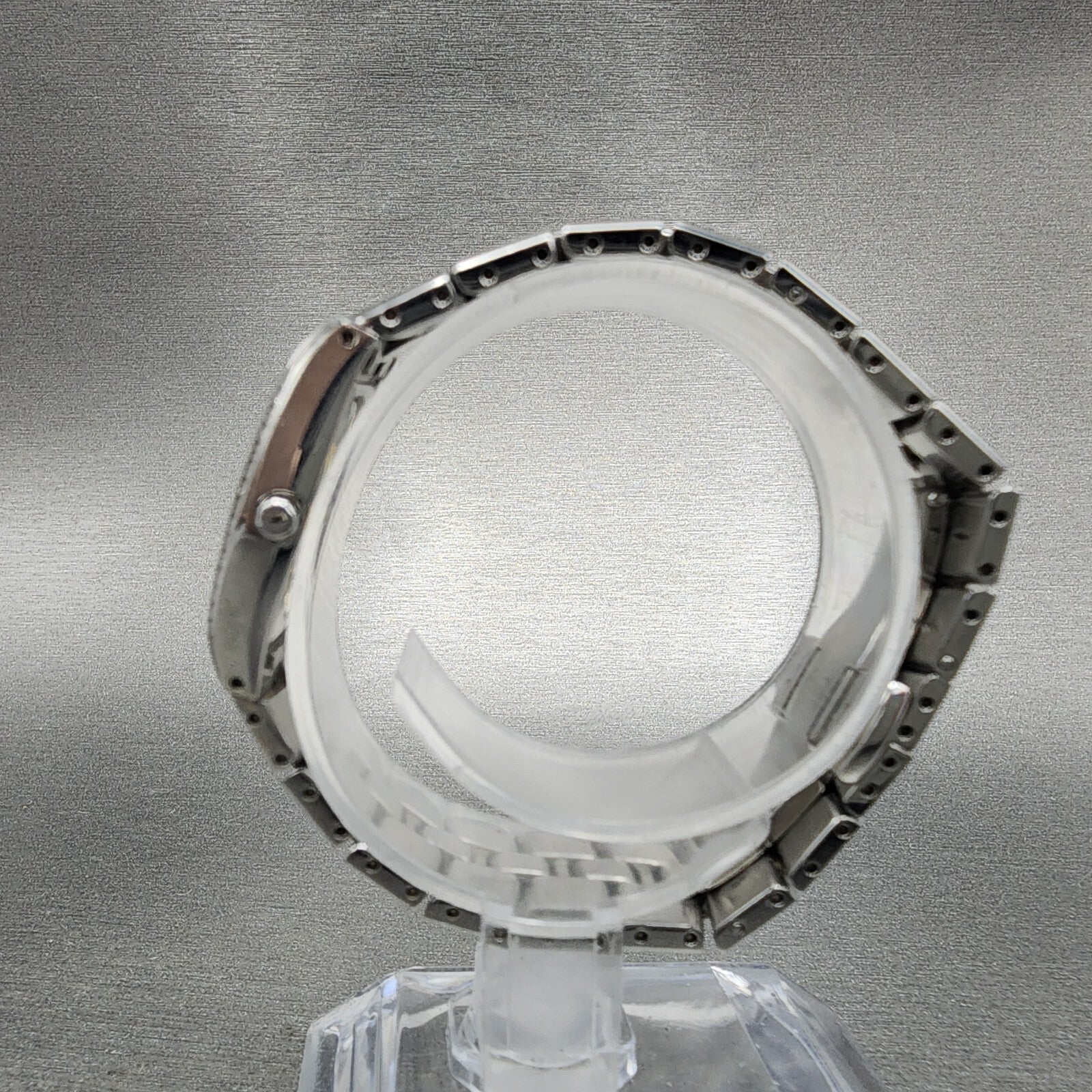 Bulova Accutron Watch Women 22mm MOP Dial Steel NO BACK !!!! 26R33 New Battery6