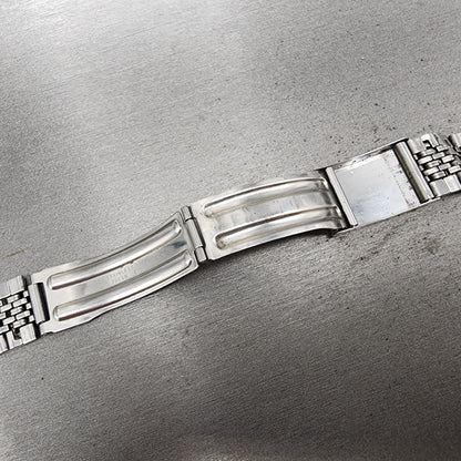 Seiko Bracelet 19mm Stainless Steel Tri Folding Clasp Vintage16