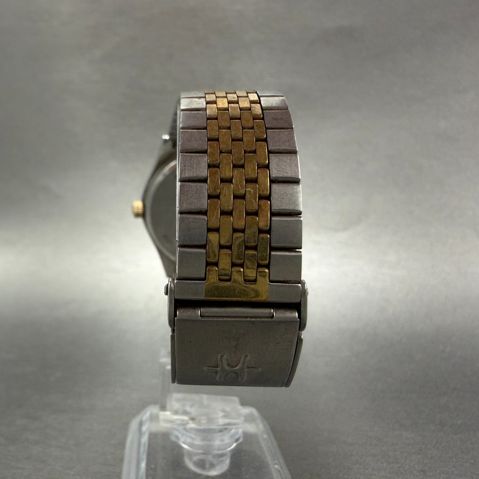 Hamilton Watch Men 35mm Silver Dial Two Tone Daydate Round 907880 PARTS8
