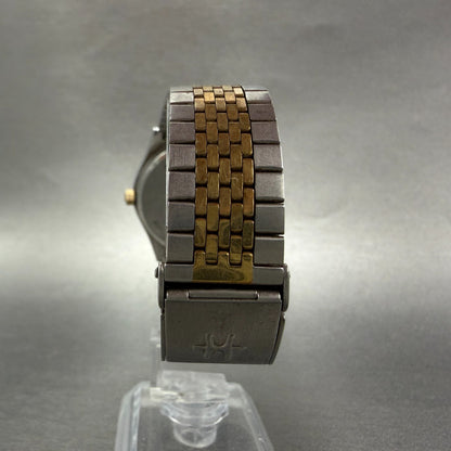 Hamilton Watch Men 35mm Silver Dial Two Tone Daydate Round 907880 PARTS8
