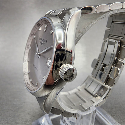 Longines Master Collection Automatic Watch Unisex 34mm Silver Dial Steel Works2