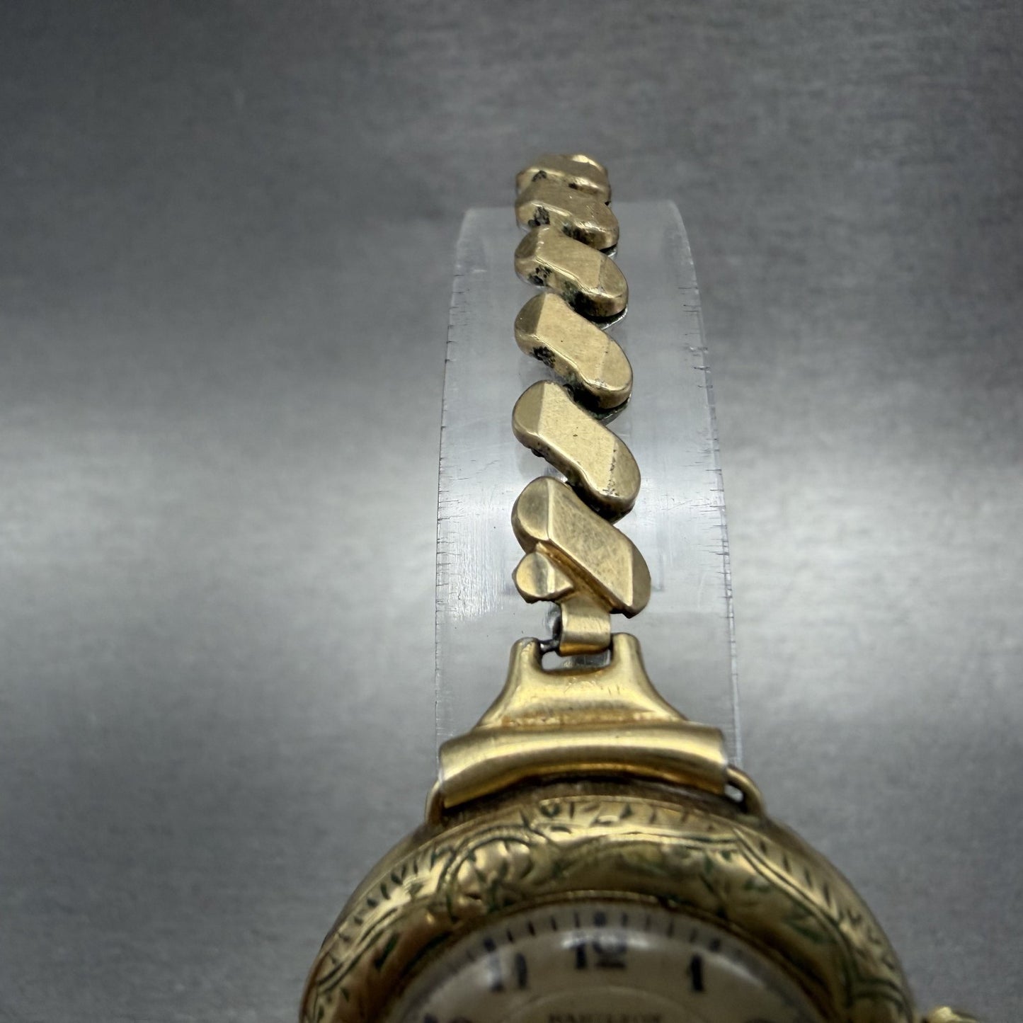 Hamilton Watch Women Cream Dial Gold Filled Manual Wind Grade 986 PARTS5
